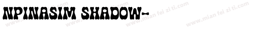 NPINasim Shadow字体转换